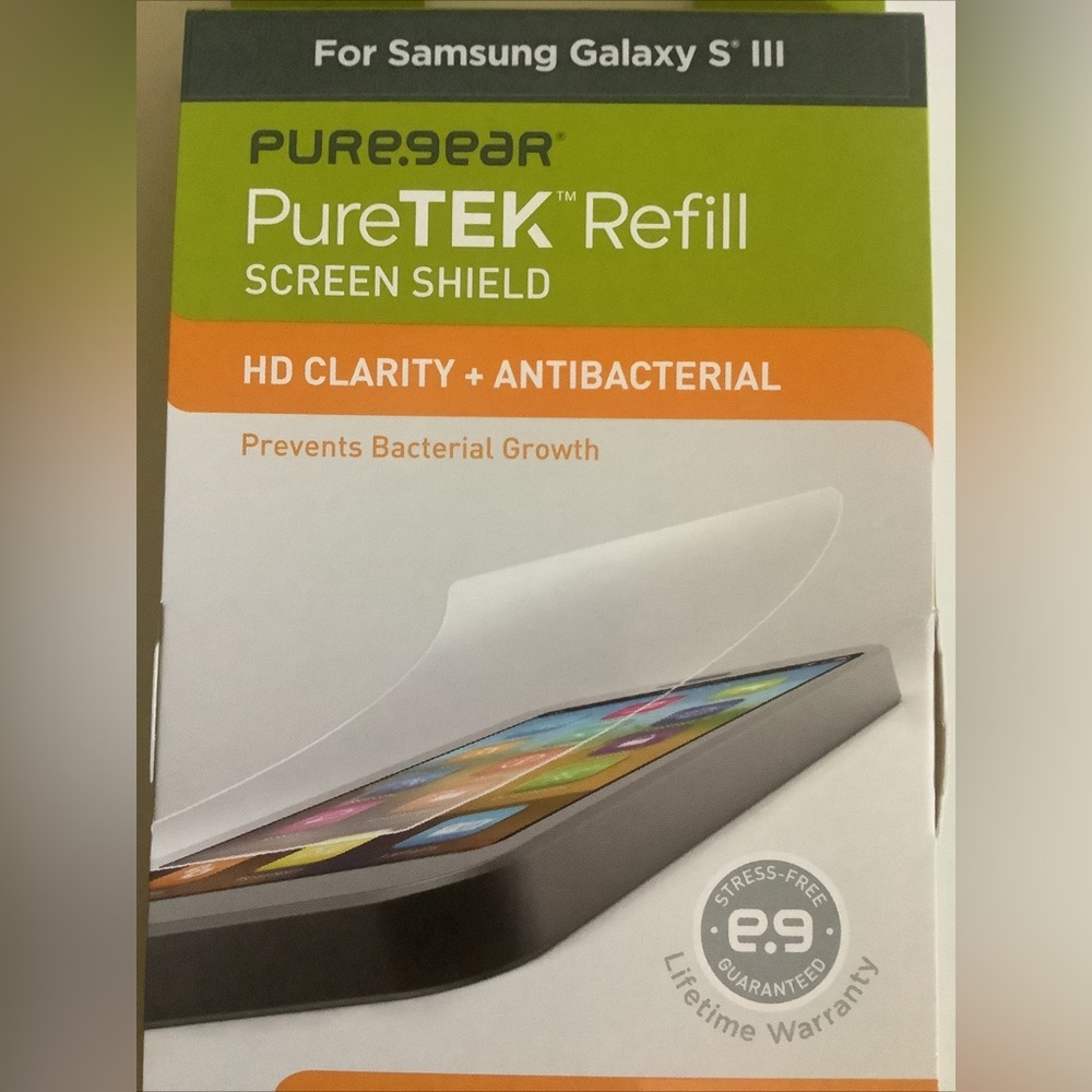 PureGear PureTek Commercial System Screen Shield Refill for Samsung Galaxy S3.